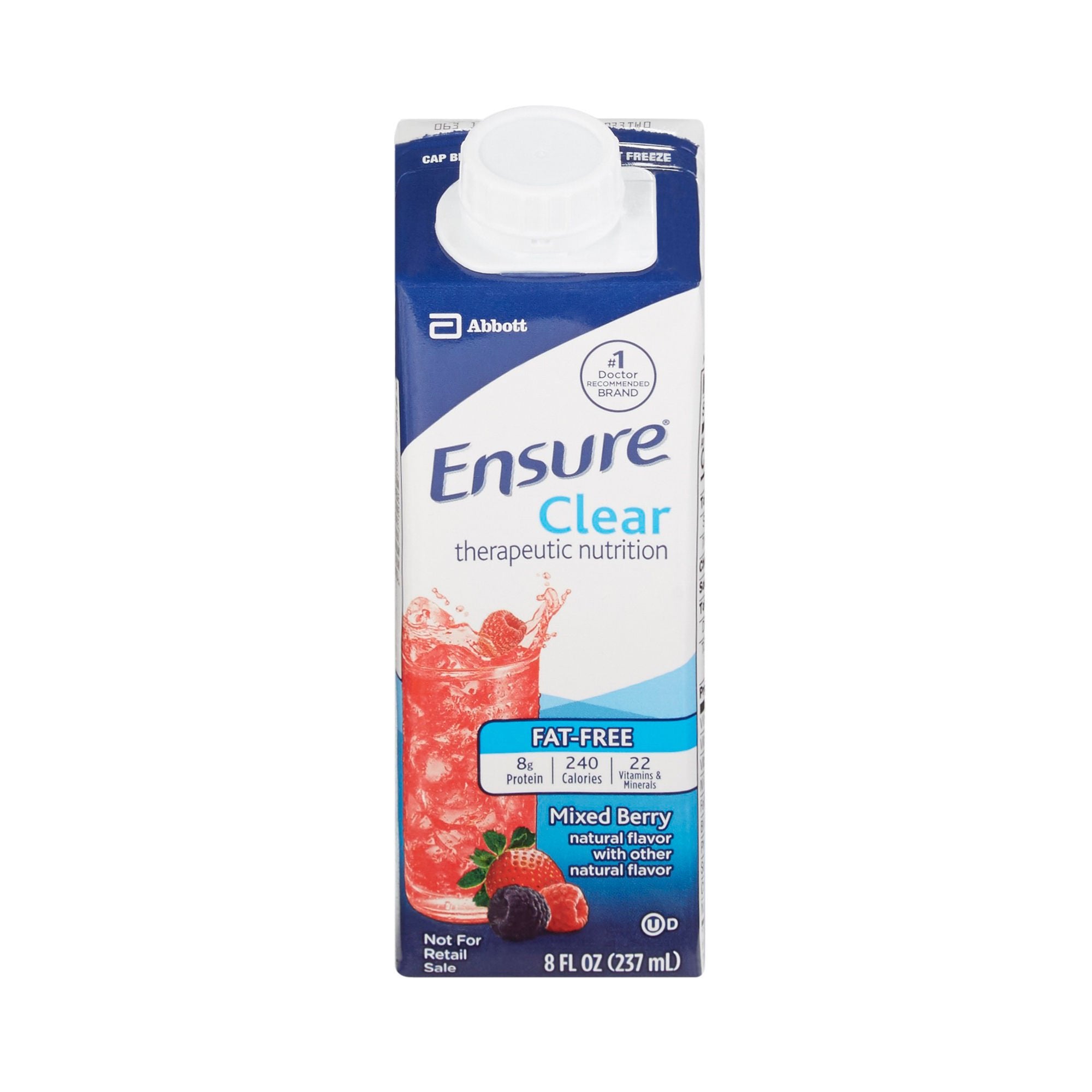 Clear Nutritional Supplement Drink