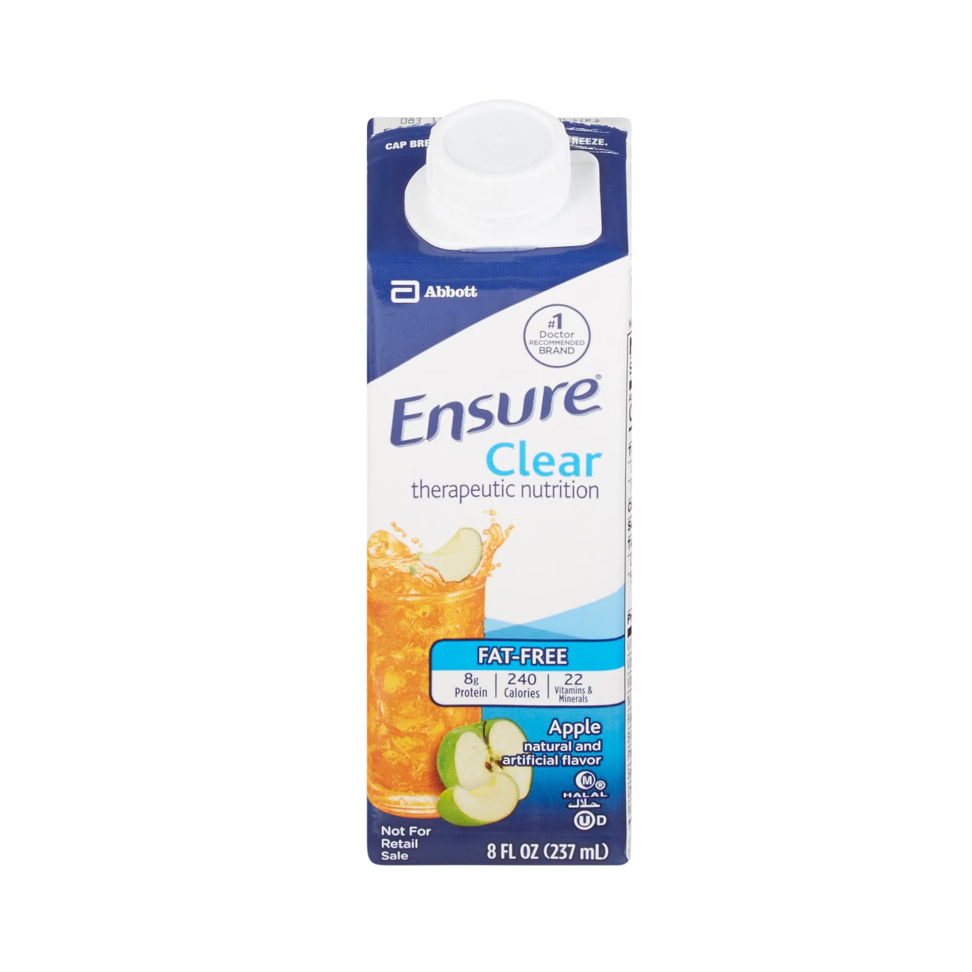 Clear Nutritional Supplement Drink