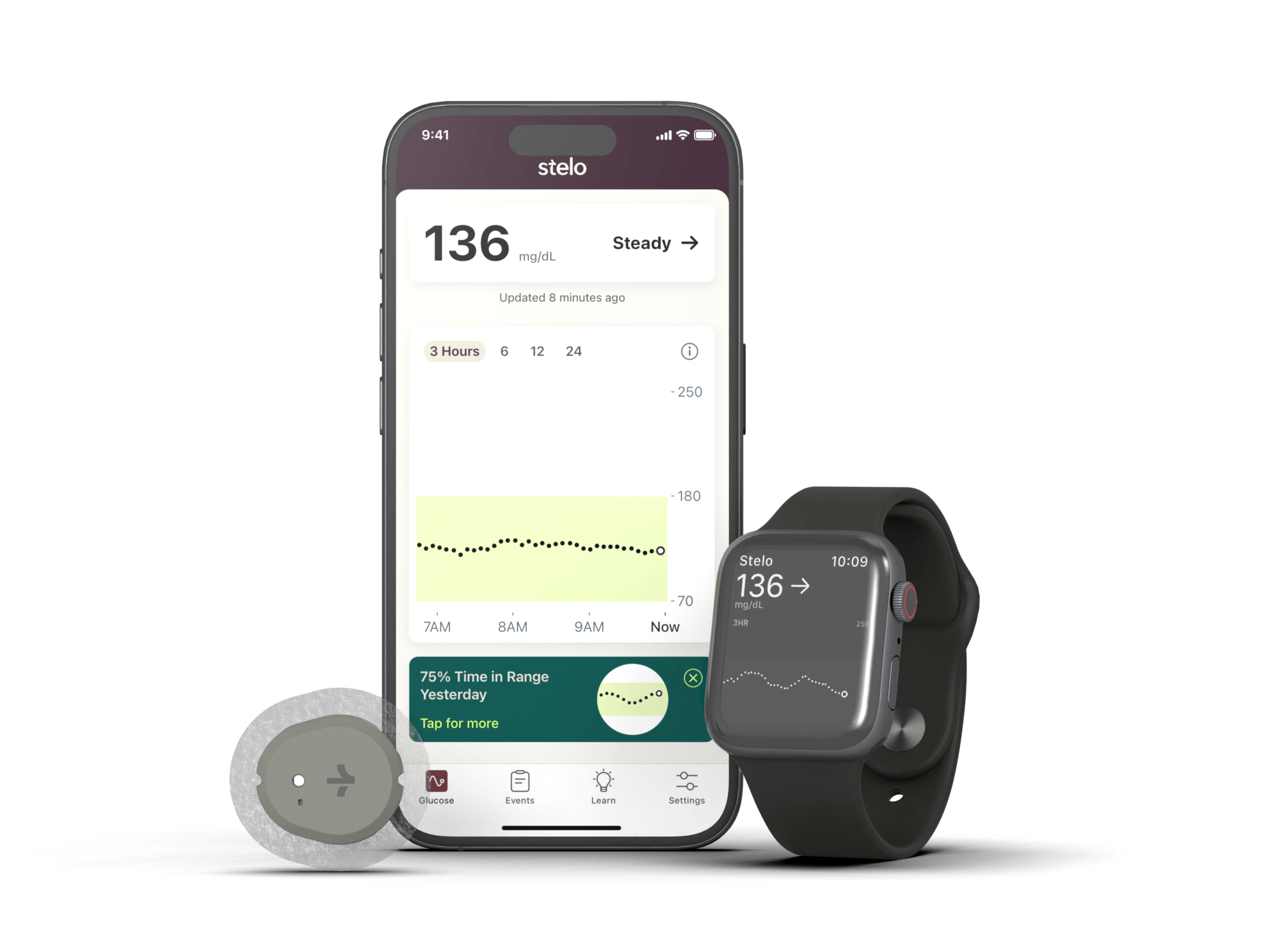Dexcom Stelo Sensor-Sensor and App