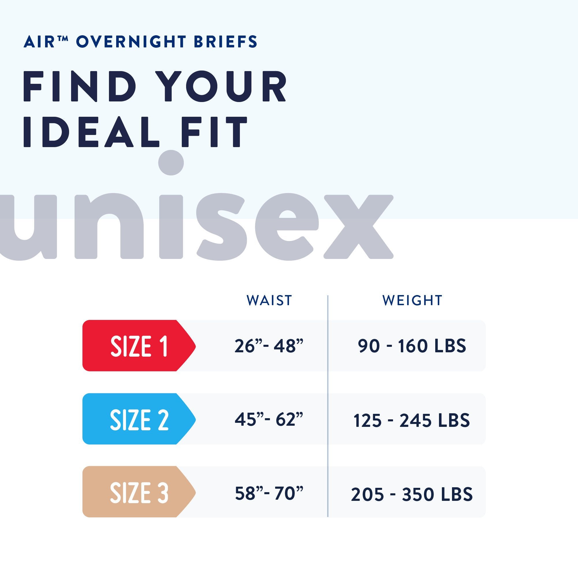 Air Enhanced High Absorbency Overnight Briefs