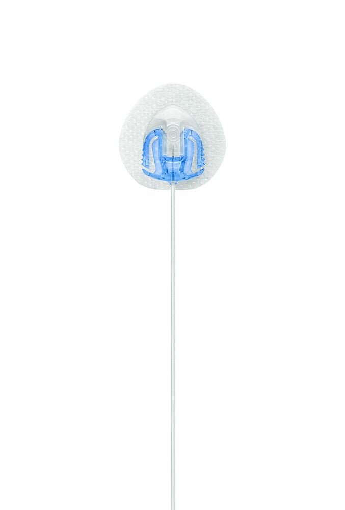 AutoSoft™ 90 Infusion Set-Blue Top View