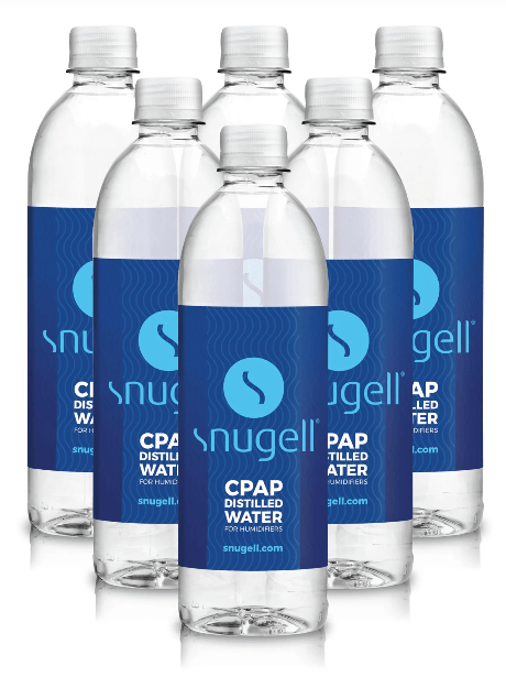 CPAP Distilled Water - 20oz (6 pack)-Front View
