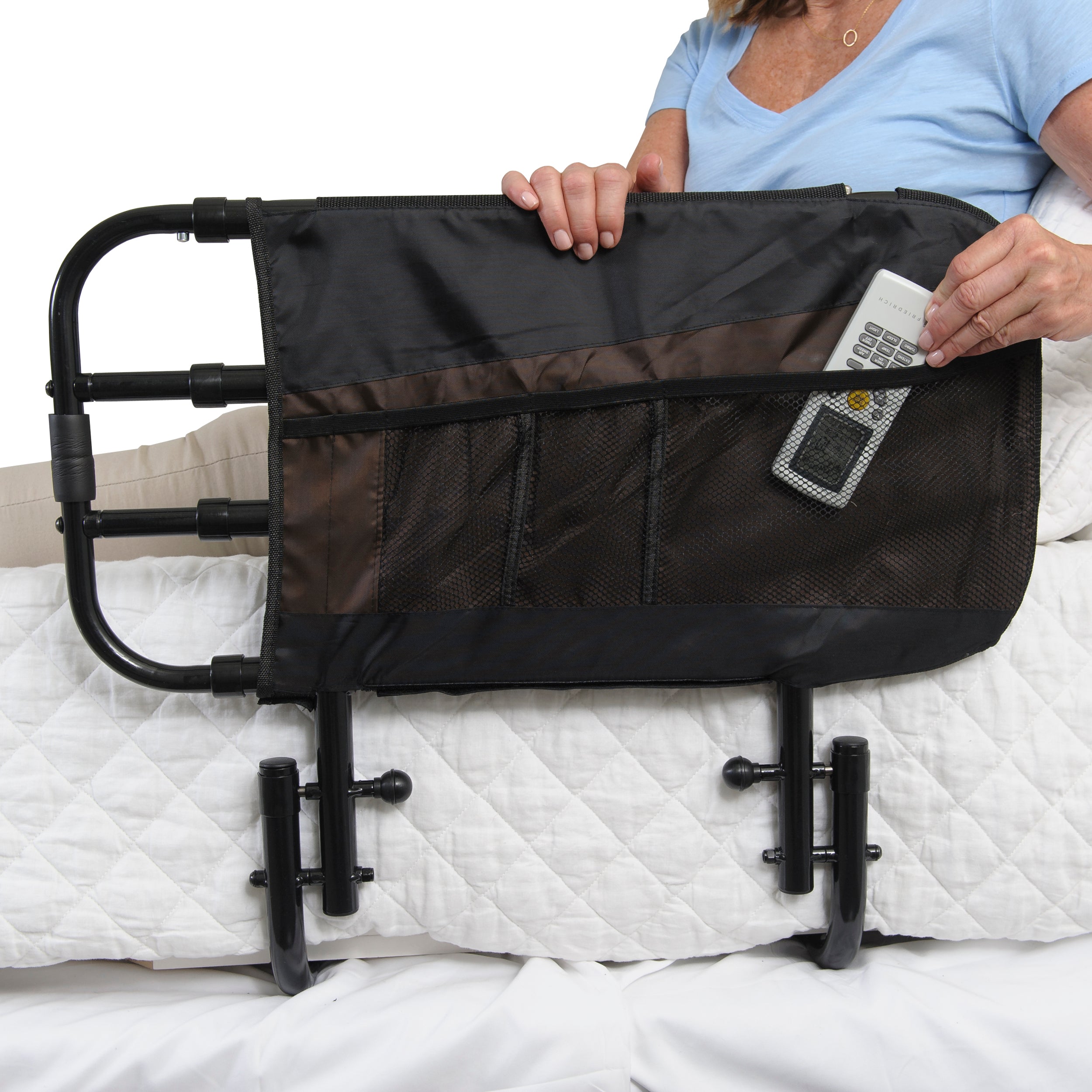 Adjustable Support Rail for Resting Furnishing