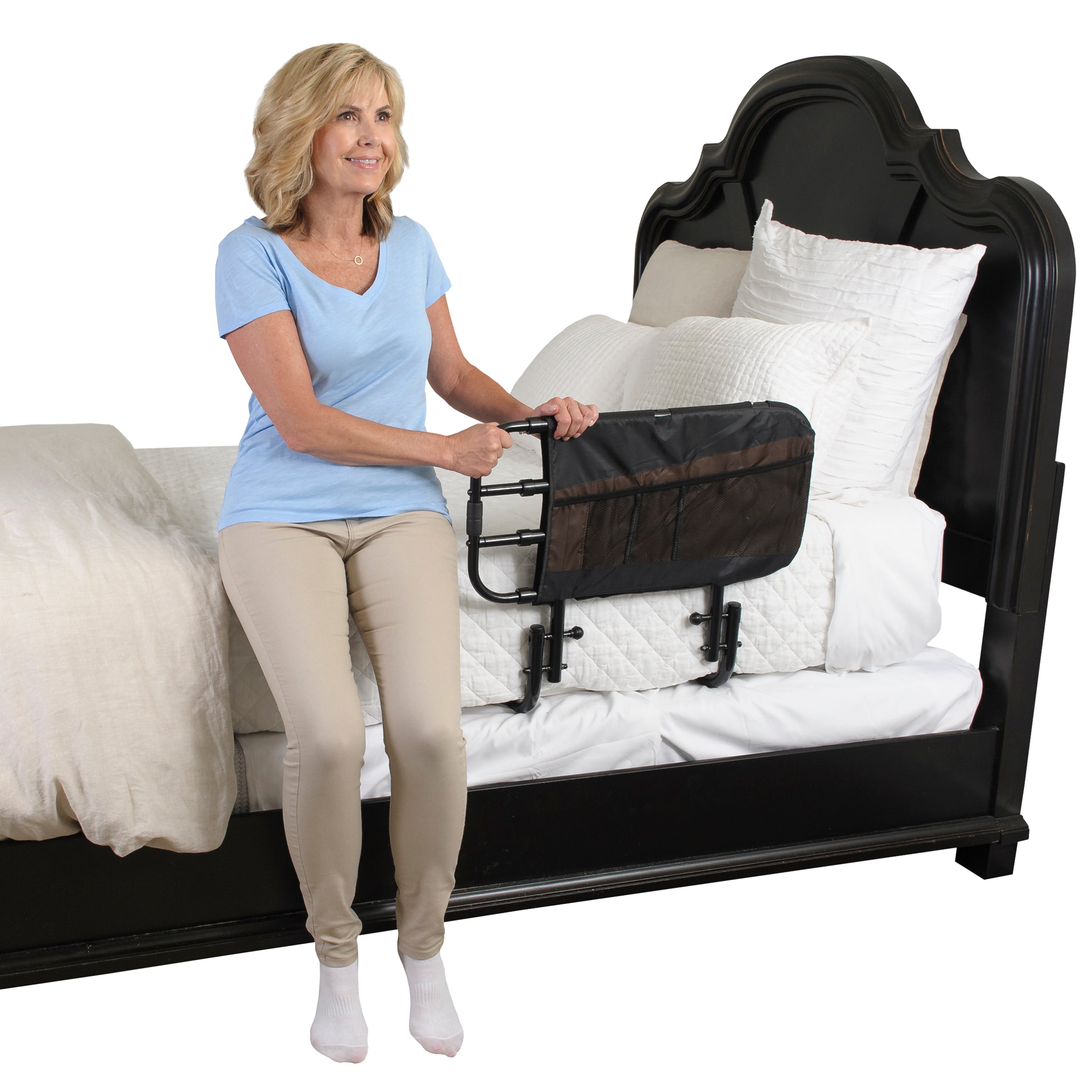 Adjustable Support Rail for Resting Furnishing