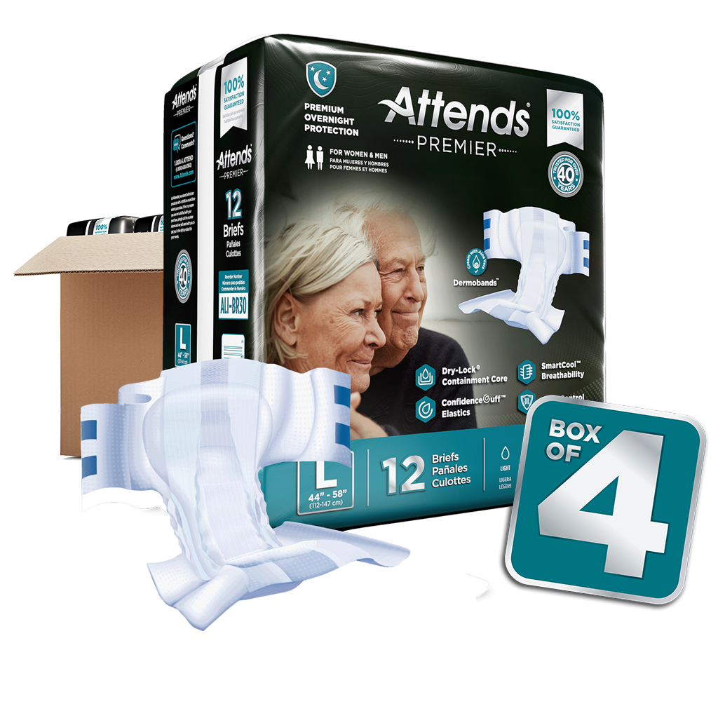 (TEST) Attends® Adult Premier Briefs (Copy)
