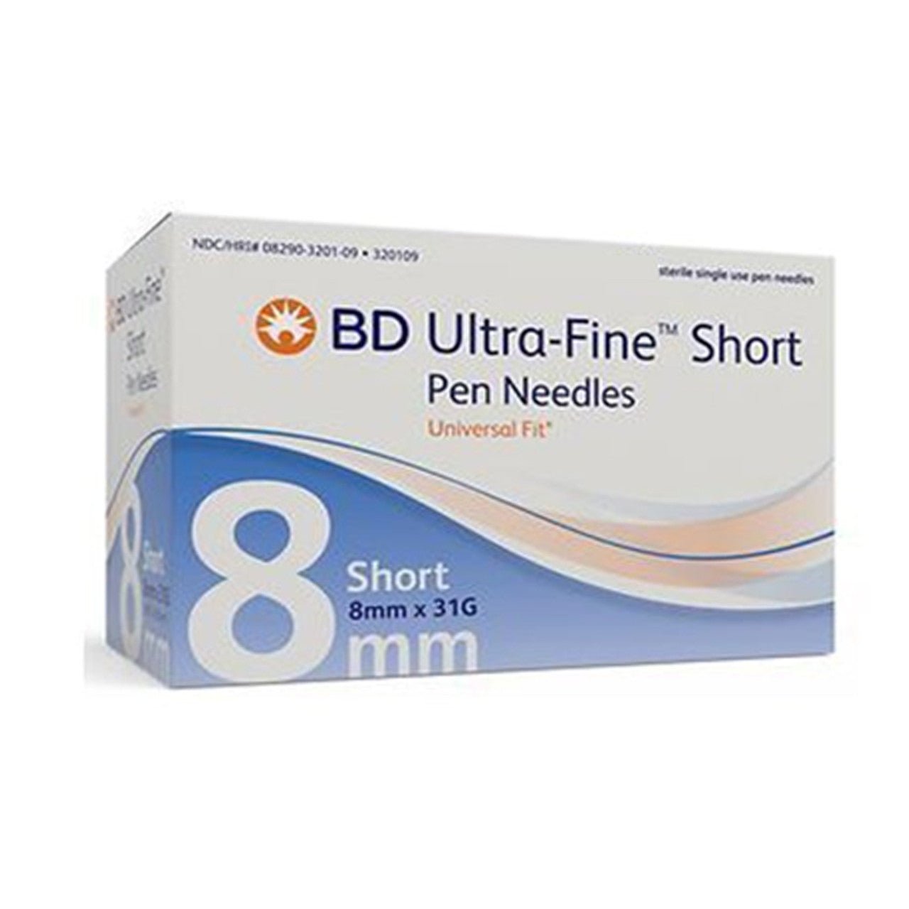 BD™ Ultra-Fine III™ Short Insulin Pen Needle-Side View