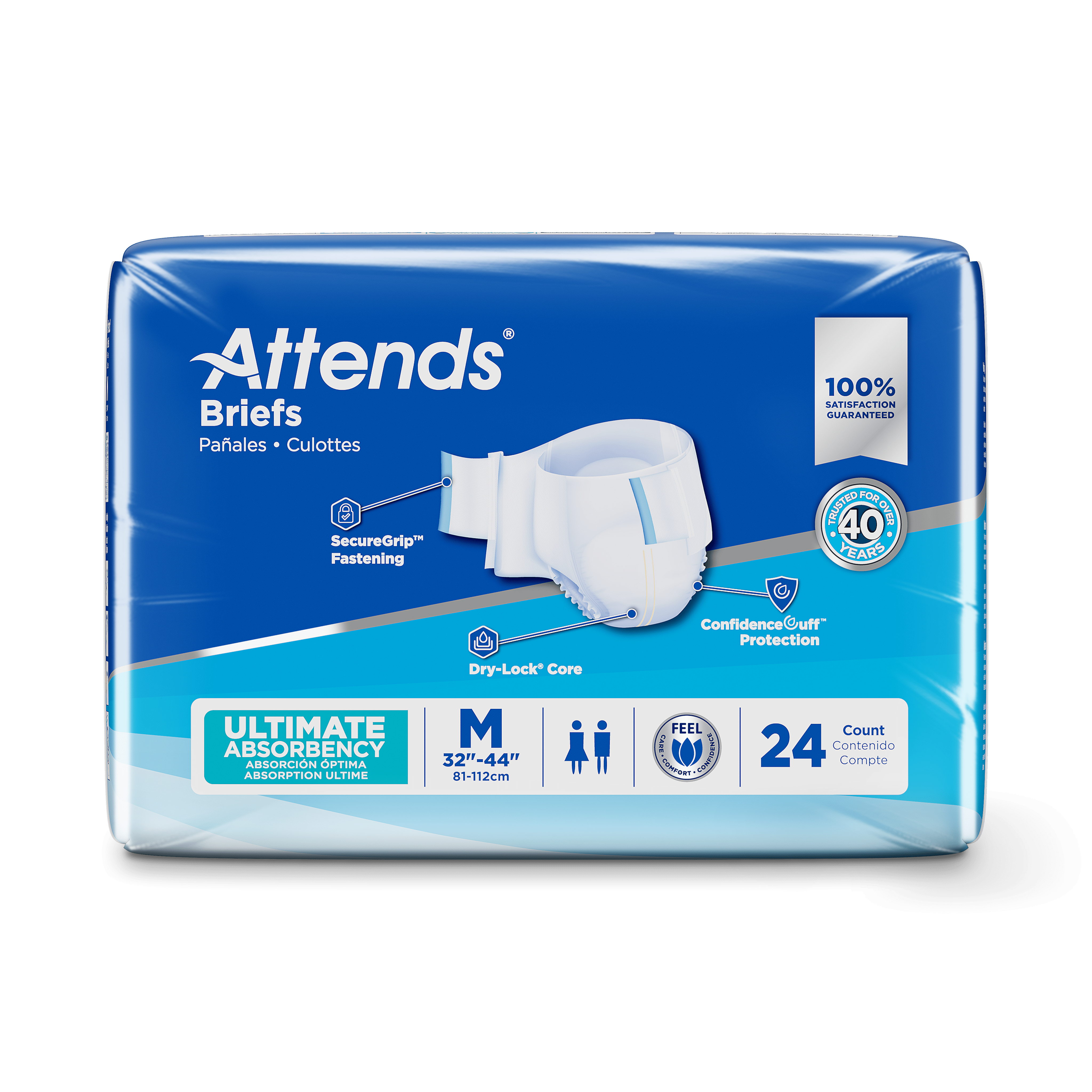 Attends Advanced Briefs, Medium, front