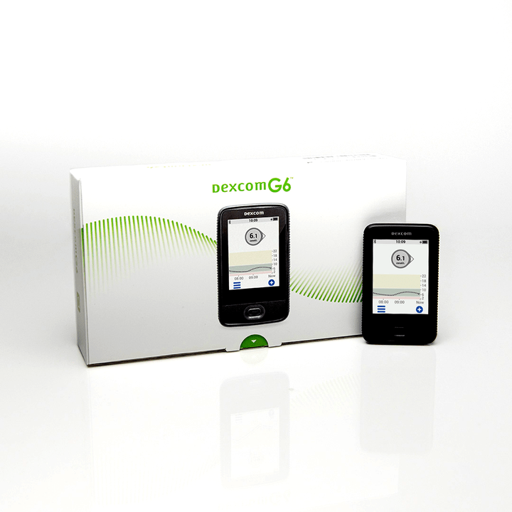 Dexcom G6 Receiver-Front View Packaging