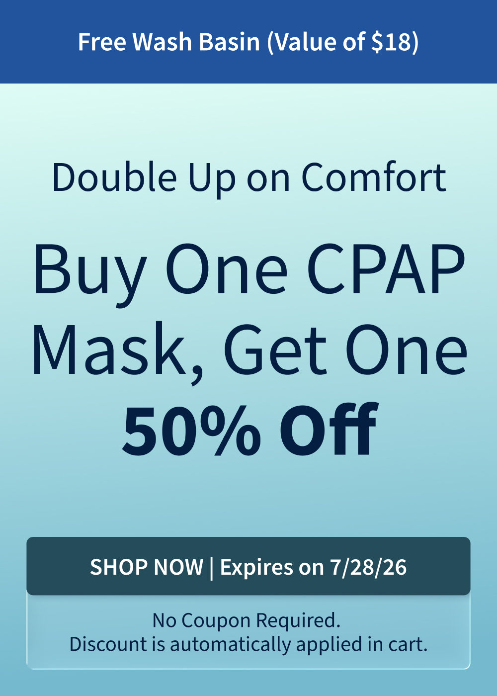 Buy One Mask, Get One 50% Off + Free Wash Basin – Ends 7/28/26 Buy One Mask, Get One 50% Off + Free Wash Basin – Ends 7/28/26