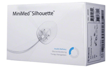 Paradigm® Silhouette® Infusion Set-Side View