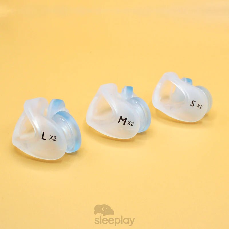 Philips Respironics Nuance Gel Nasal Pillow Replacement - Side View