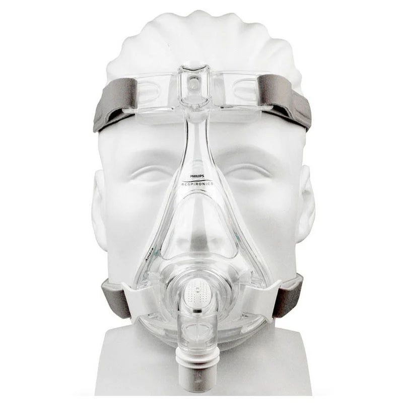 Philips Respironics Amara Full Face CPAP Mask with Headgear Starter Kit - Front View