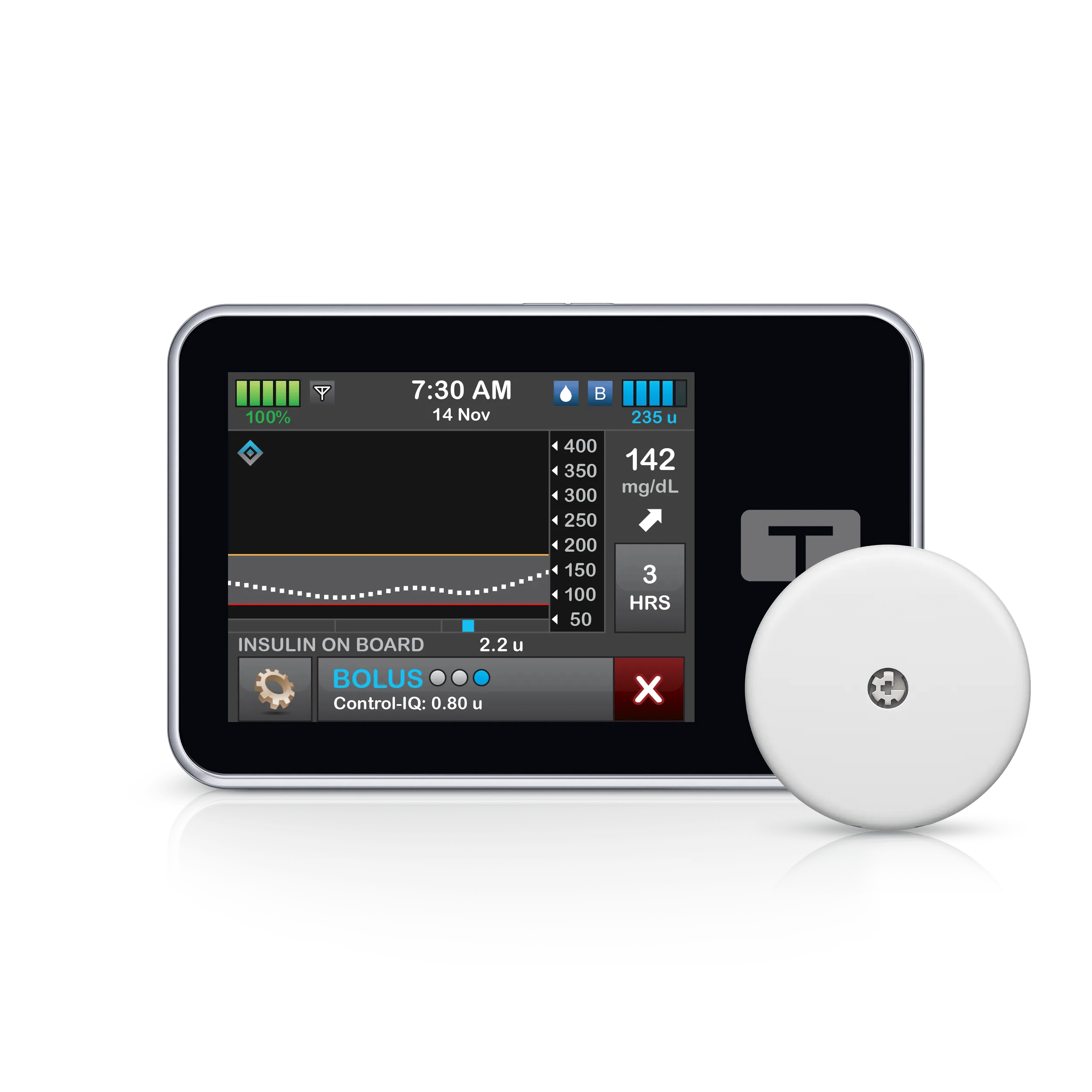 FreeStyle LIBRE 2 Plus Sensor-Sensor View with App