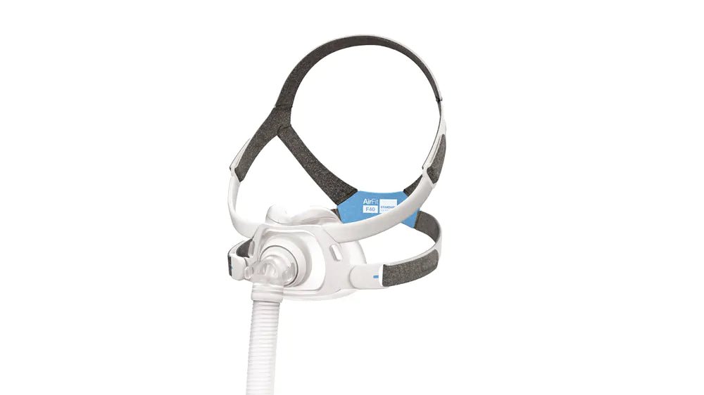 Brand F40 Full Face Sleep Aid Mask with Headgear