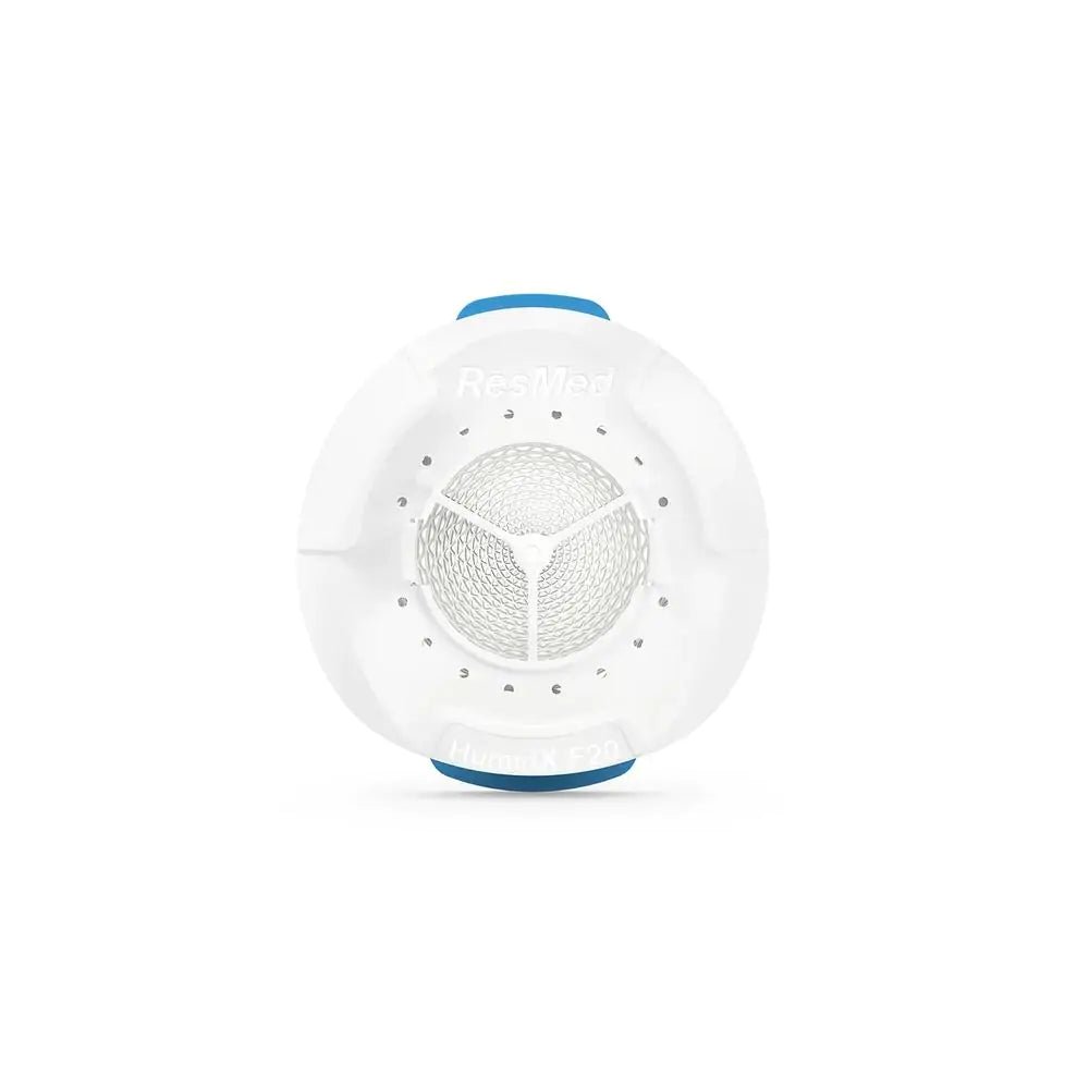 Humidification Accessory for Compact Breathing Aid Device