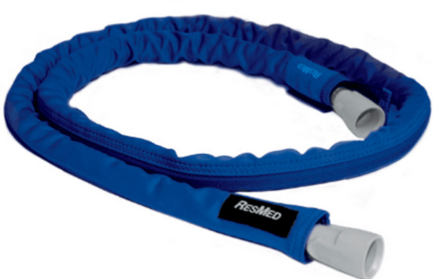 ResMed Blue Tubing Wrap CPAP Hose Cover-Top View