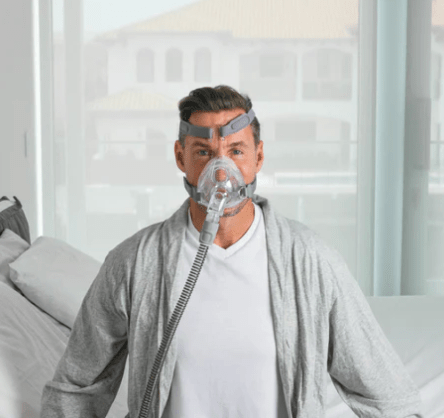 Fisher & Paykel Simplus™ Full Face CPAP Mask with Headgear - Front View
