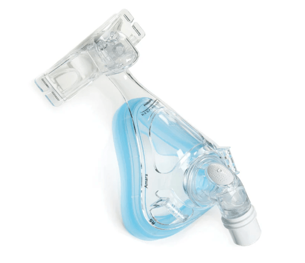 Philips Respironics Amara Gel Full Face CPAP Mask with Headgear - Front View