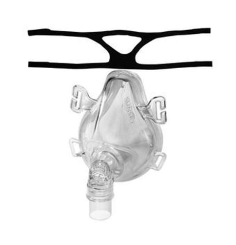 Sunset Deluxe Full Face CPAP Mask without Headgear - Front View