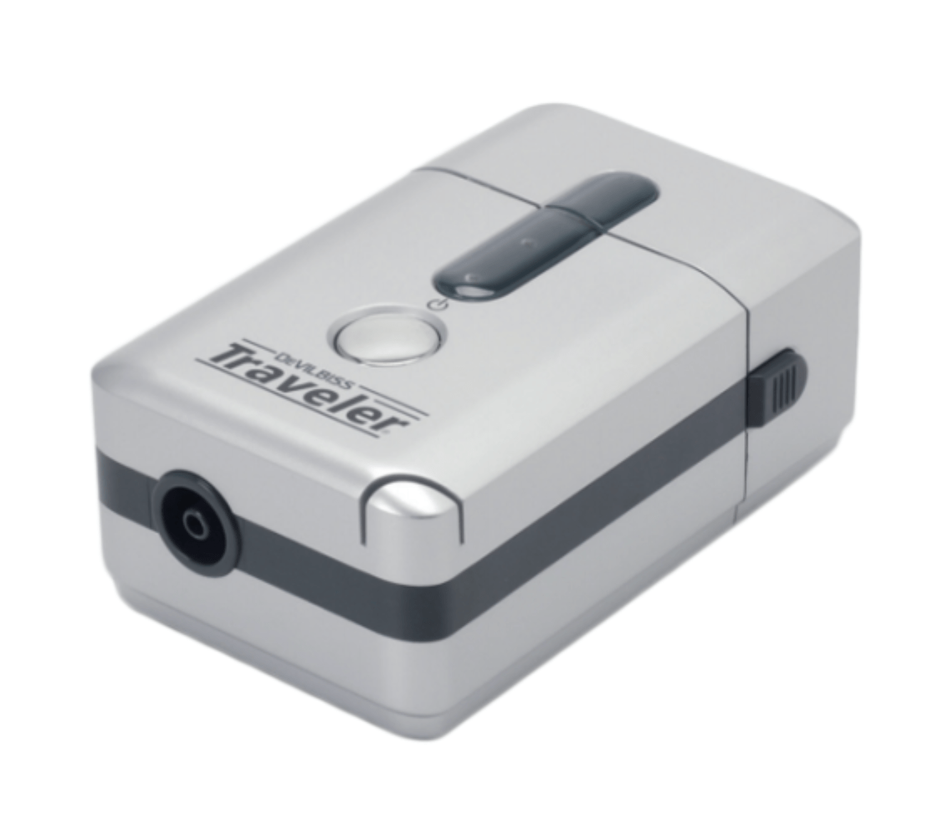 Portable Compressor-Side View with Battery