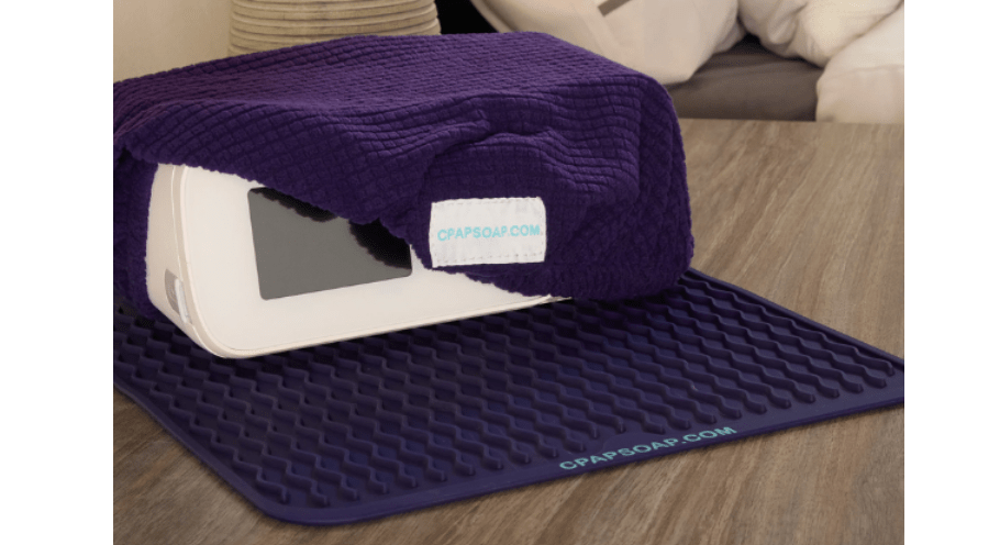 CPAP Dust Cover-Side View