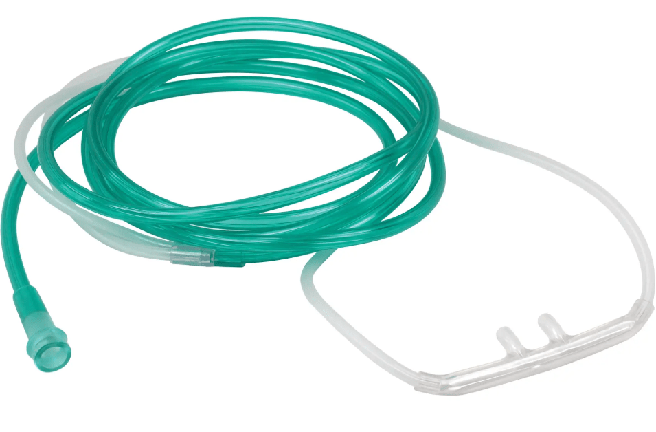 Soft Adult Cannula with Tubing- Side view