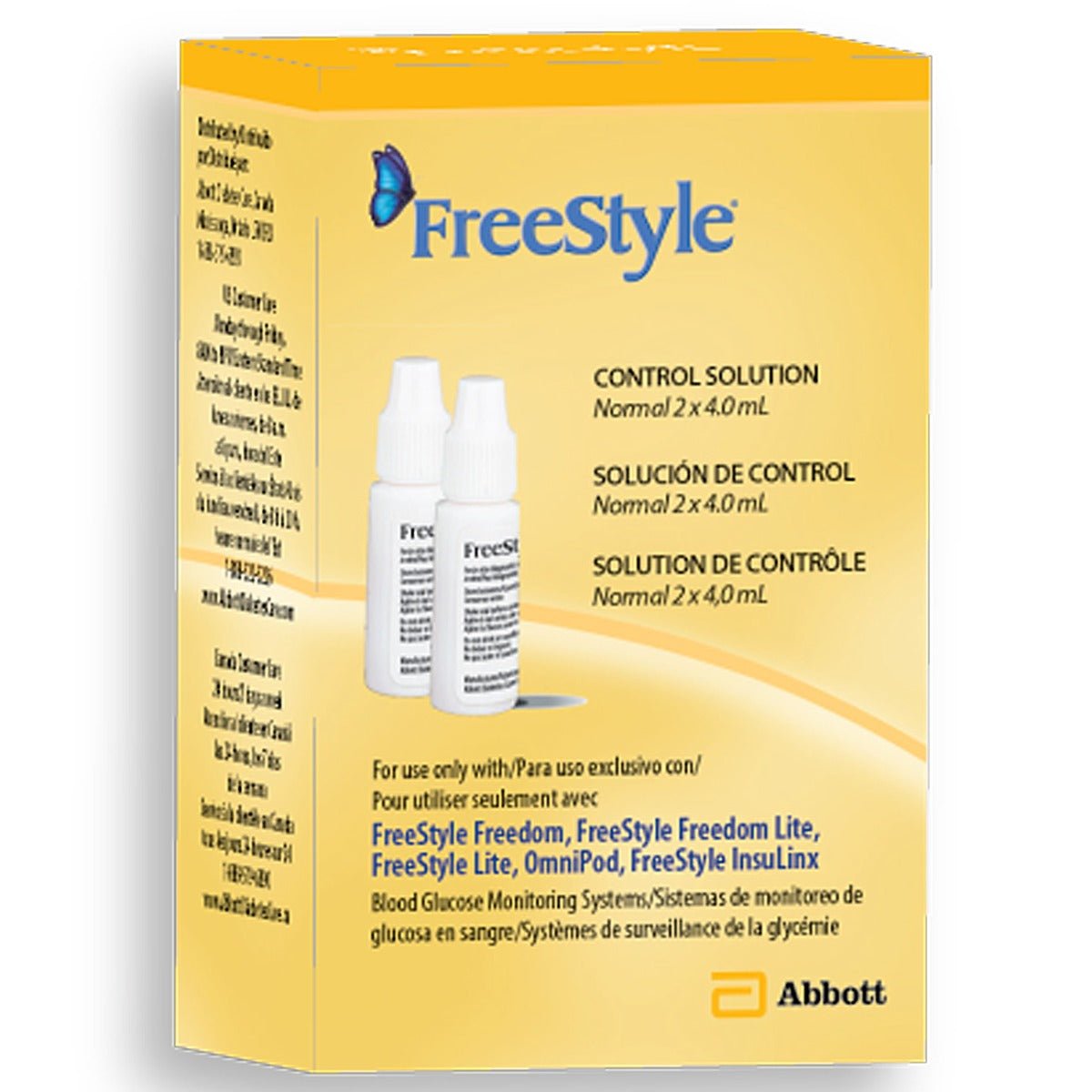 FreeStyle Normal Control Solution-Side View
