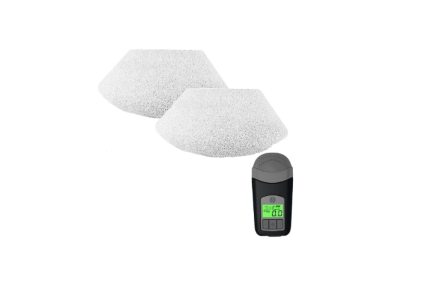 2-Pack of Polyester Filters for Specific Health Support Devices by Breas