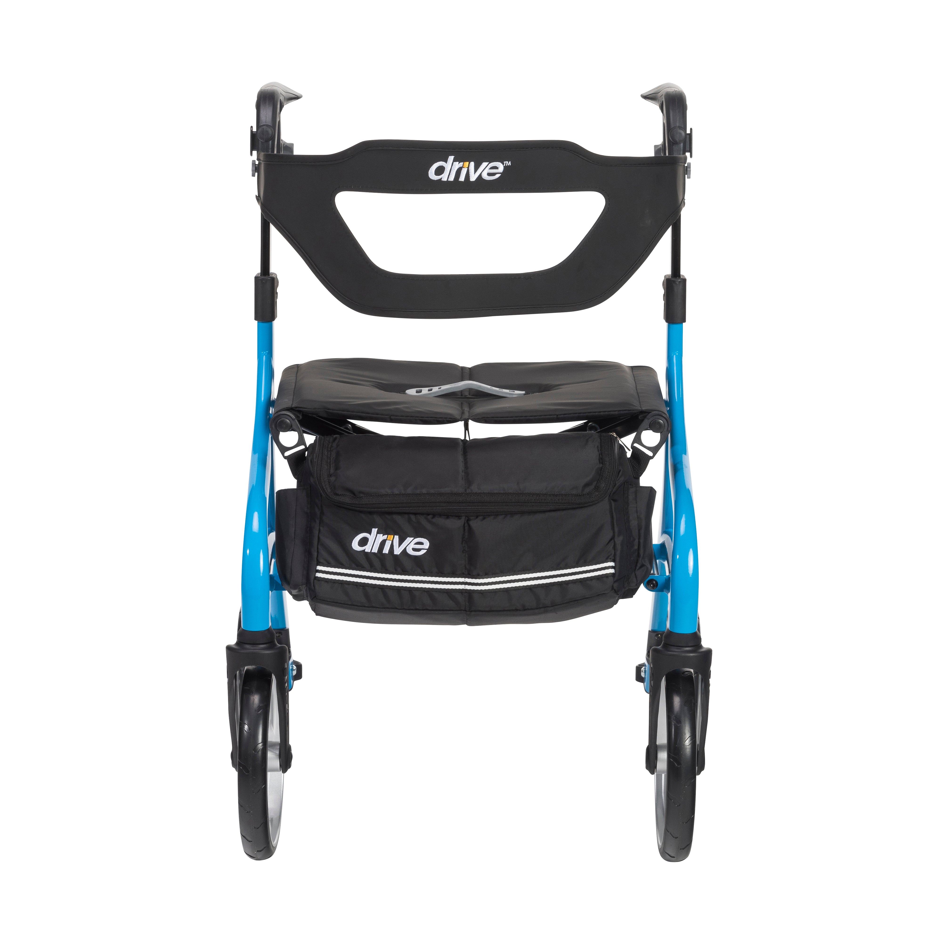 Nitro Sprint Rollator Rolling Walker-Front View Blue