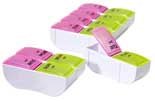 Weekly Medication Storage System with AM/PM Compartments