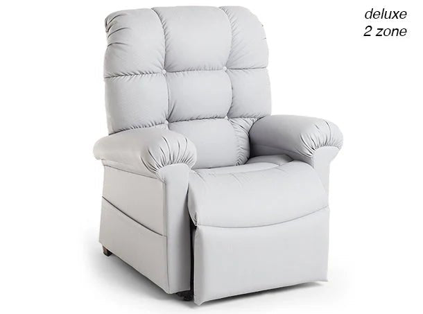2 Zone Sleeping Chair-Miralux Light Grey