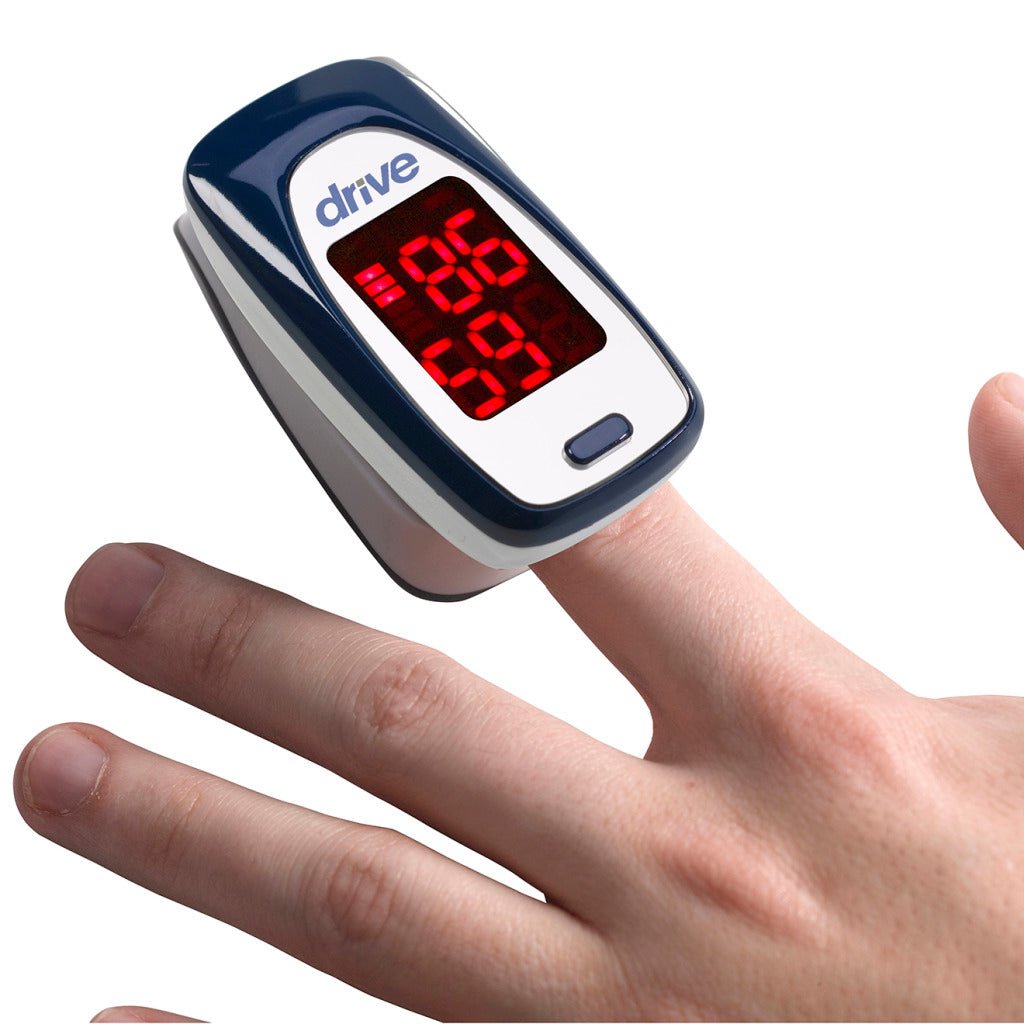 Pulse Oximeter Fingertip-On Finger
