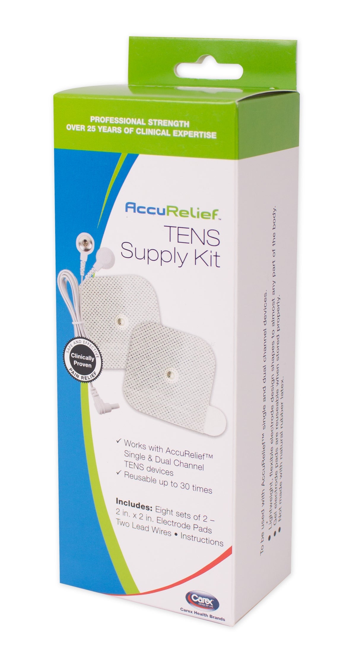 2x2 8-Pair Electrode Item for Pain Relief