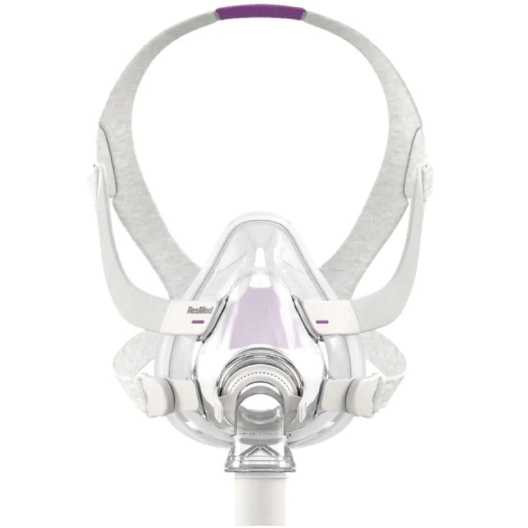 Resmed Airfit F20 for Her Full Face CPAP Mask With Headgear - Front View