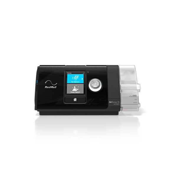 Resmed Airsense 10 Autoset CPAP Machine - Front View