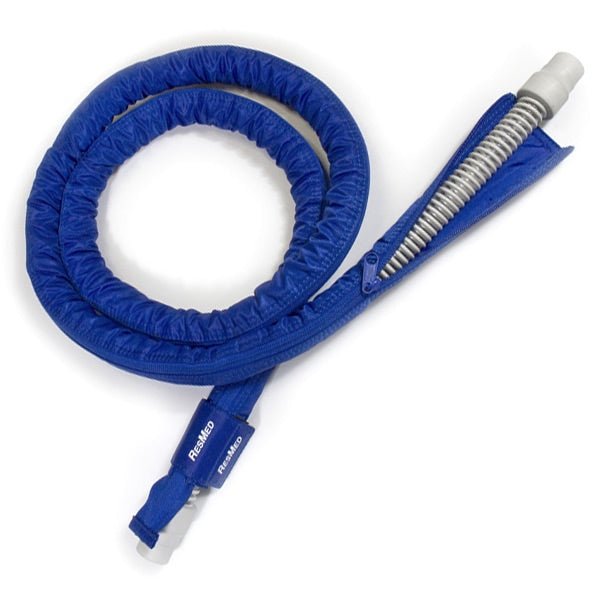 ResMed Blue Tubing Wrap CPAP Hose Cover-Top View