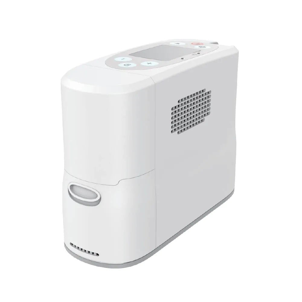 Rhythm Healthcare P2 Portable Oxygen Concentrator - Side View