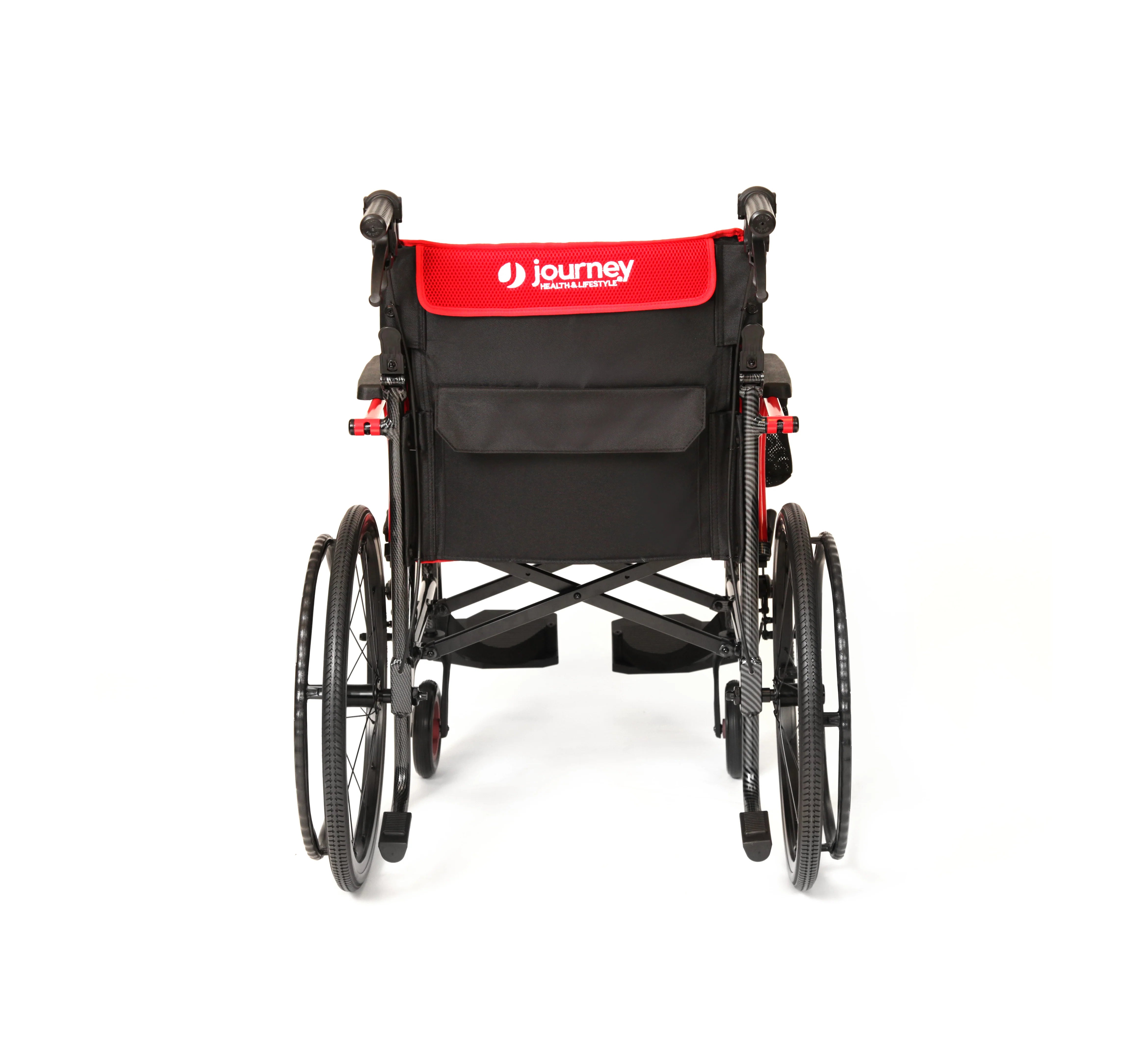 SoLite Wheelchair- Back view (red