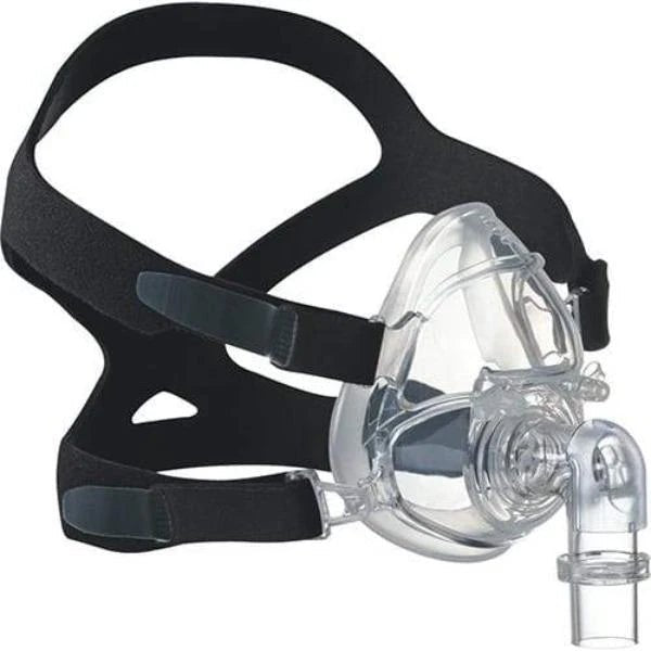Sunset Deluxe Full Face CPAP Mask without Headgear - Side View
