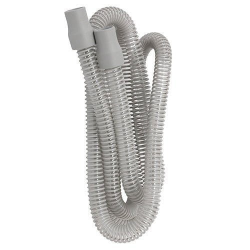 CPAP Tubing 8ft Gray Smoothbore Tubing - Front View