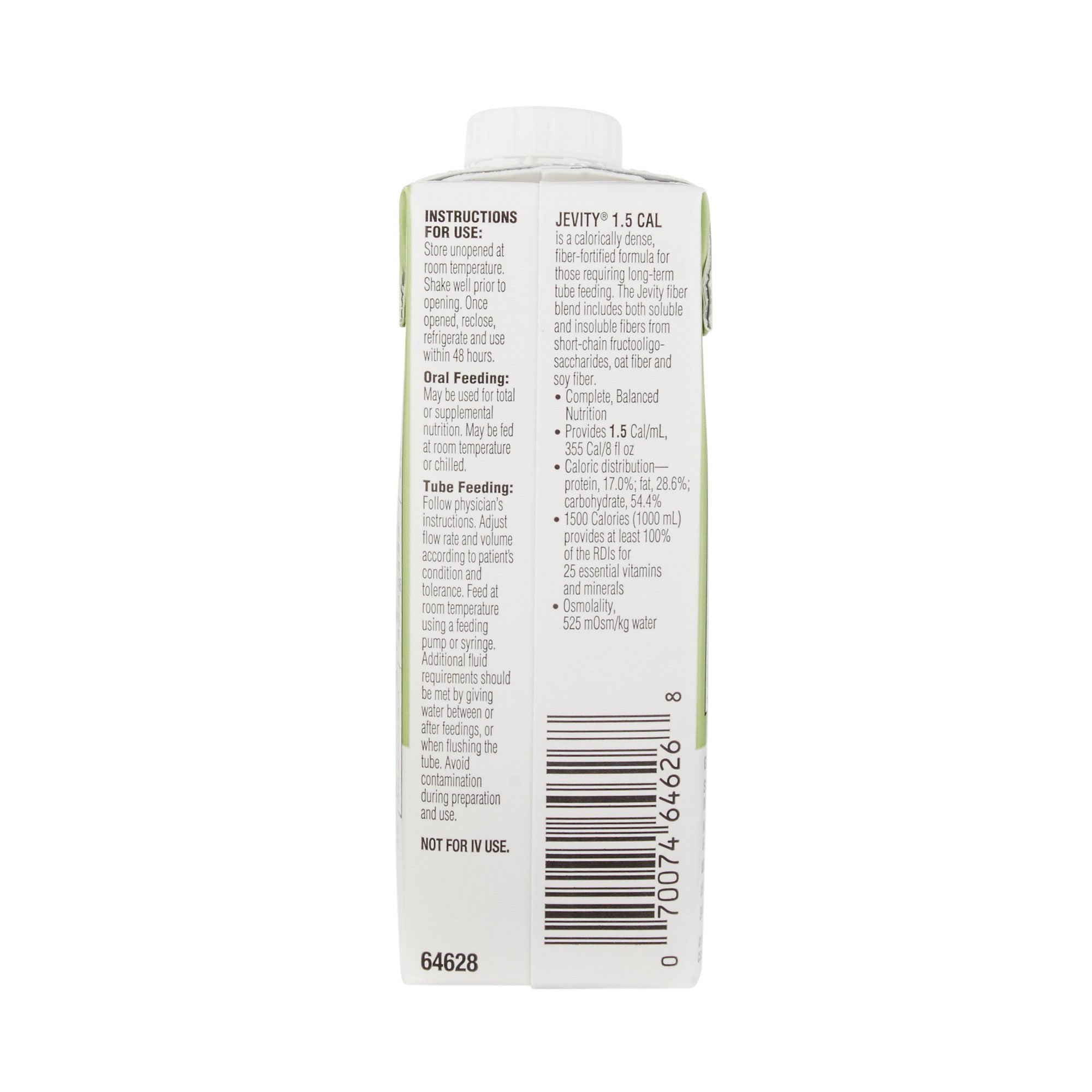 Nutrition Supplement with Fiber, 8-ounce Packaging