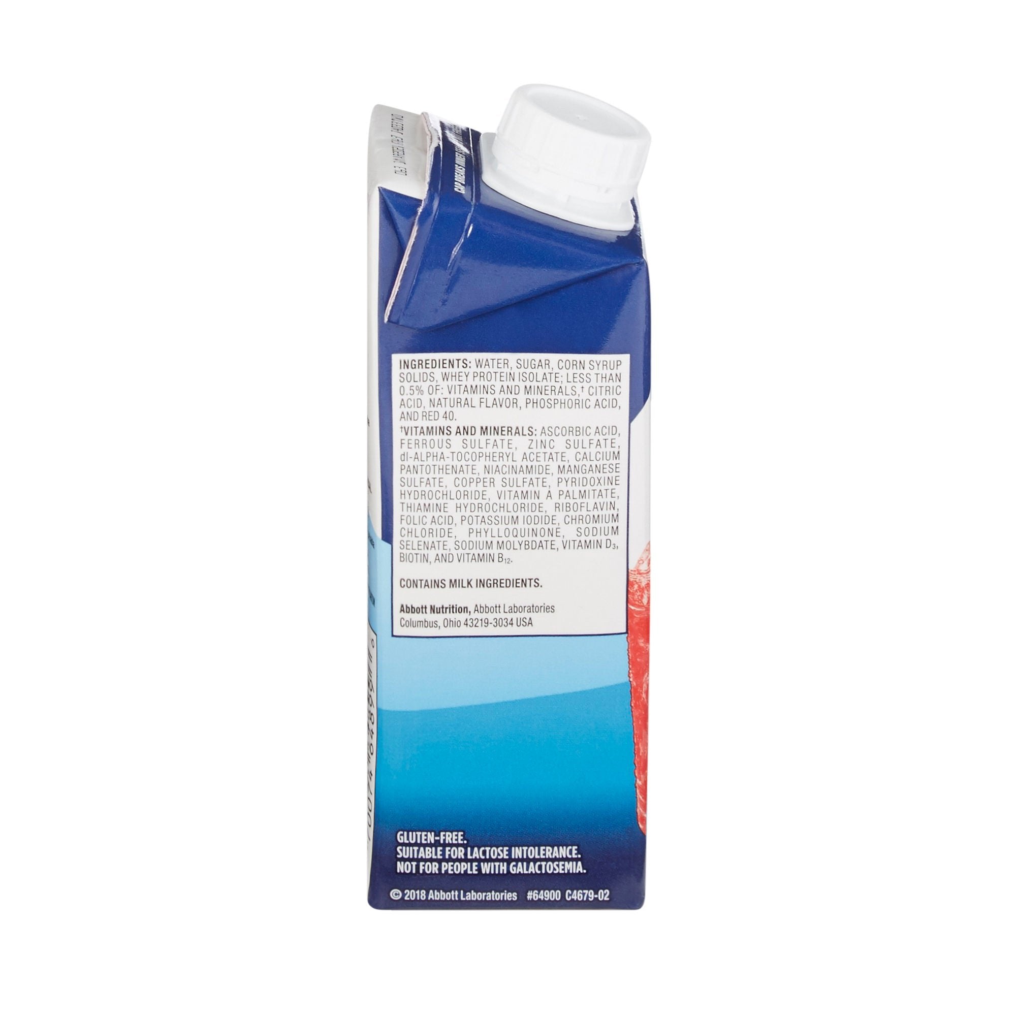Clear Nutritional Supplement Drink
