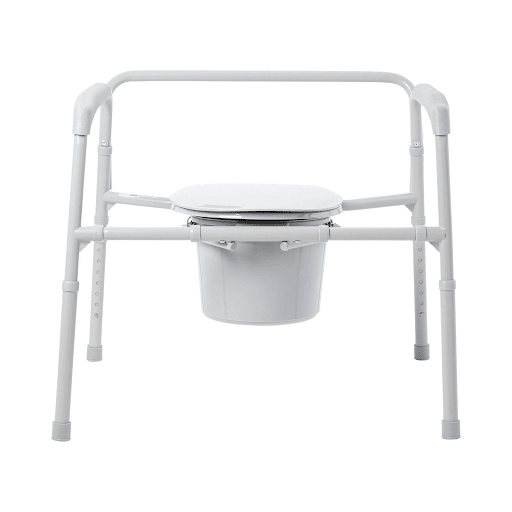 McKesson Fixed Arm Steel Folding Mobility Aid, Adjustable Height
