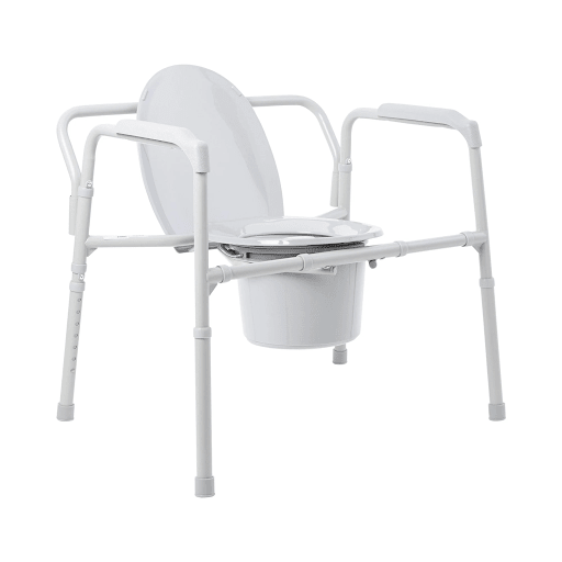 McKesson Fixed Arm Steel Folding Mobility Aid, Adjustable Height