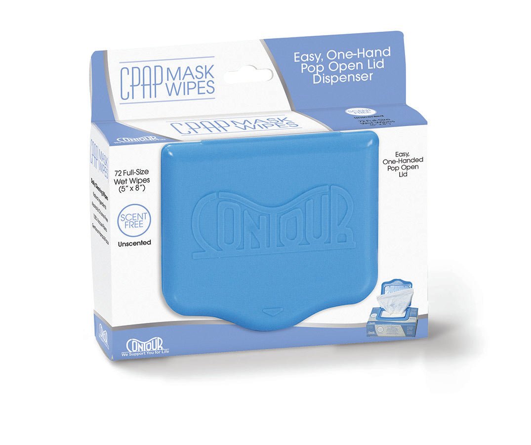 Contour Scent Free CPAP Cleaning Wipes 72 count