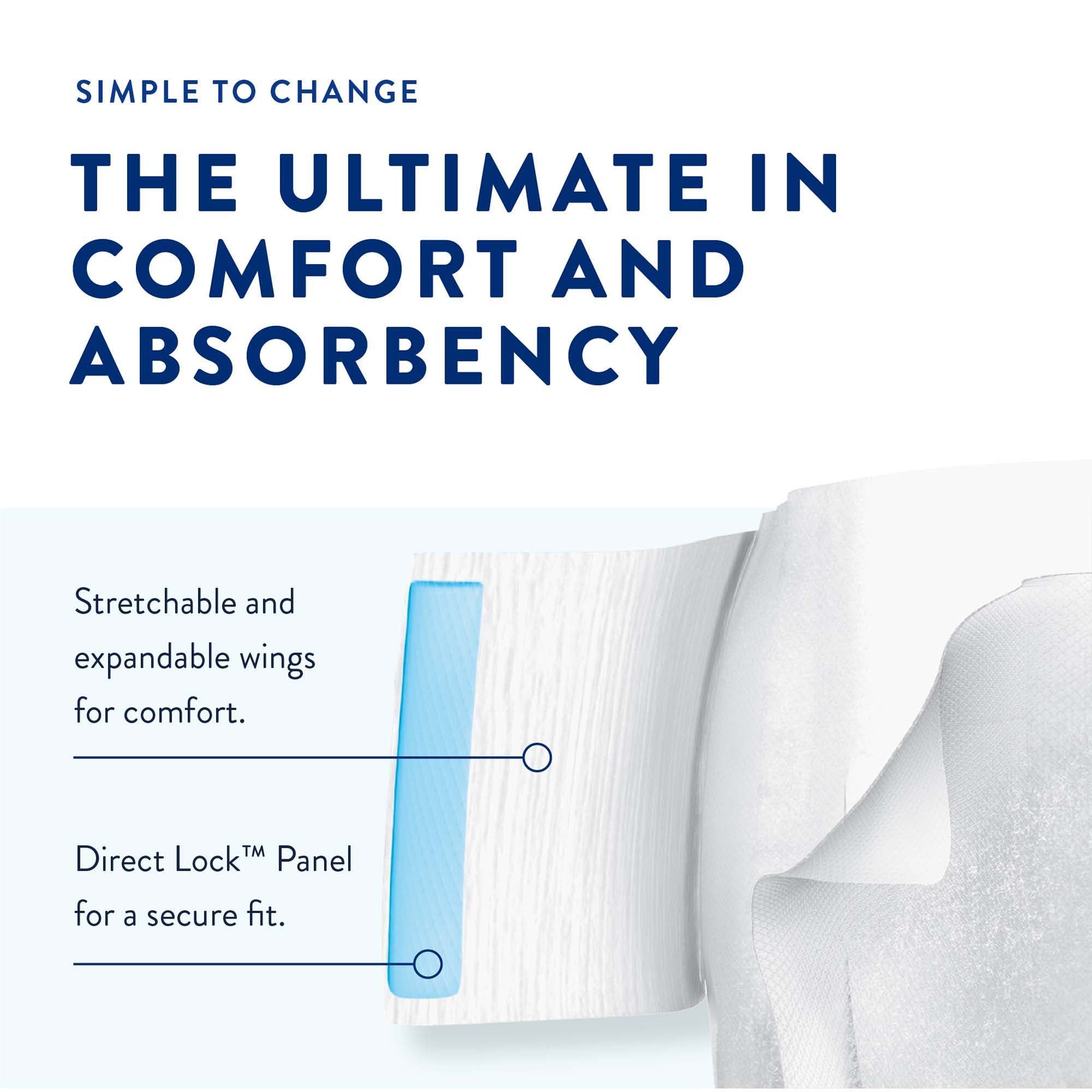 Air Enhanced High Absorbency Overnight Briefs