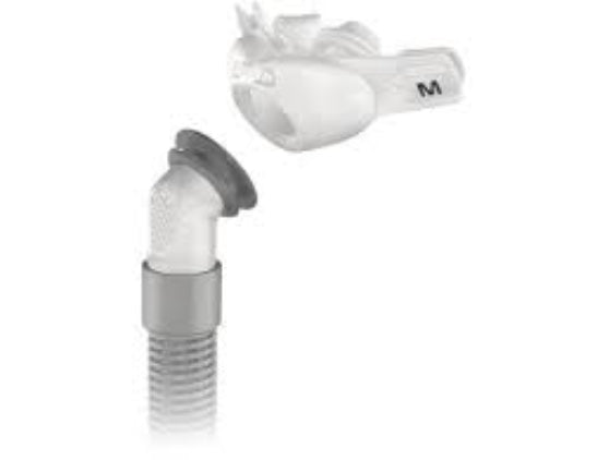 Resmed Swift Fx Nasal Pillow CPAP Mask Assembly Kit W Out Headgear - Side View