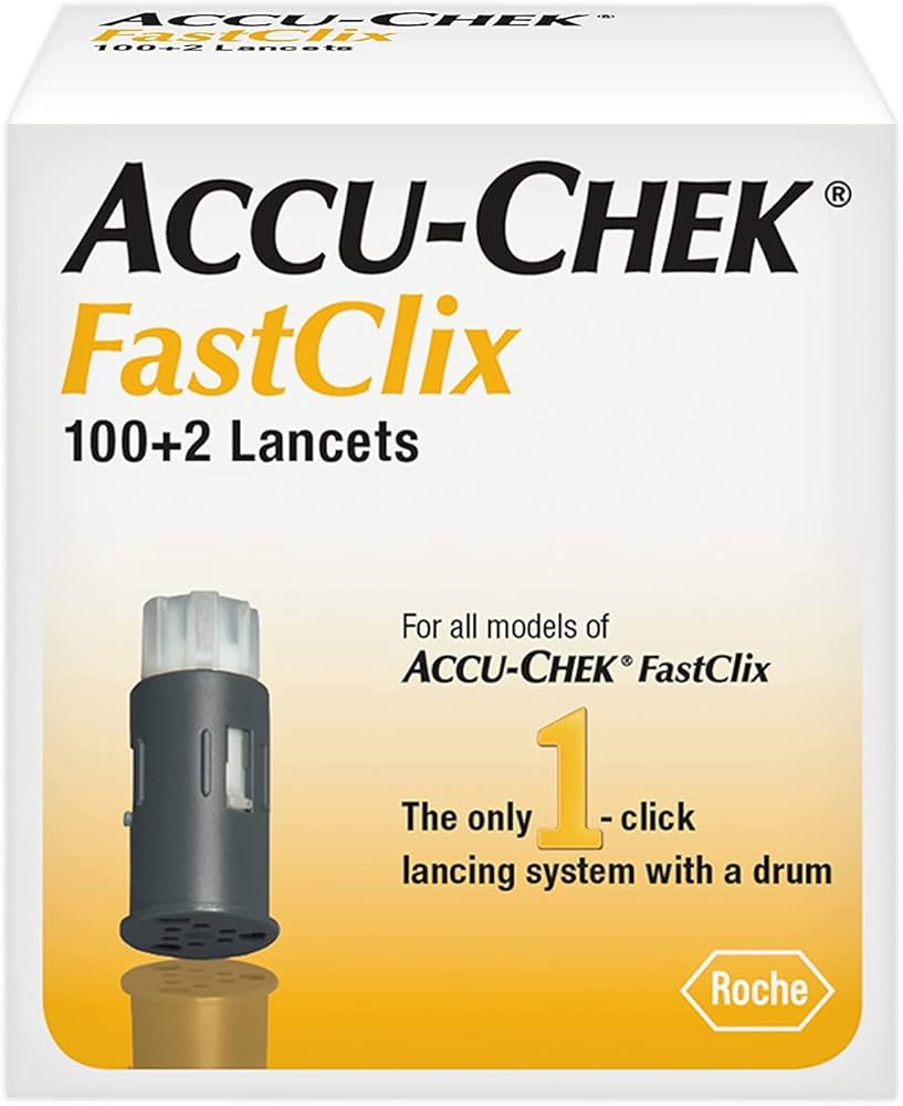 Accu-Chek® FastClix Lancets-Front View of Packaging