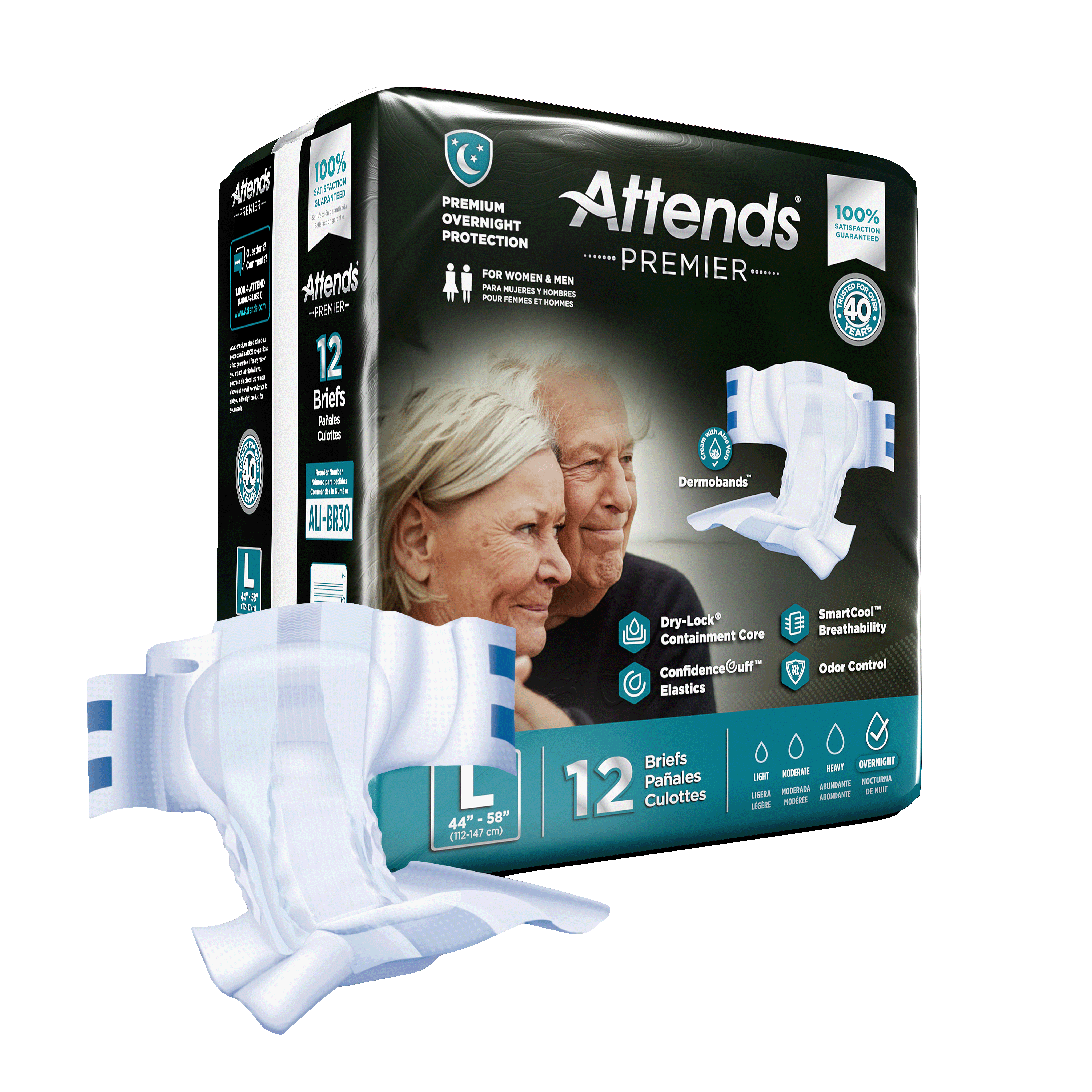 (TEST) Attends® Adult Premier Briefs (Copy)