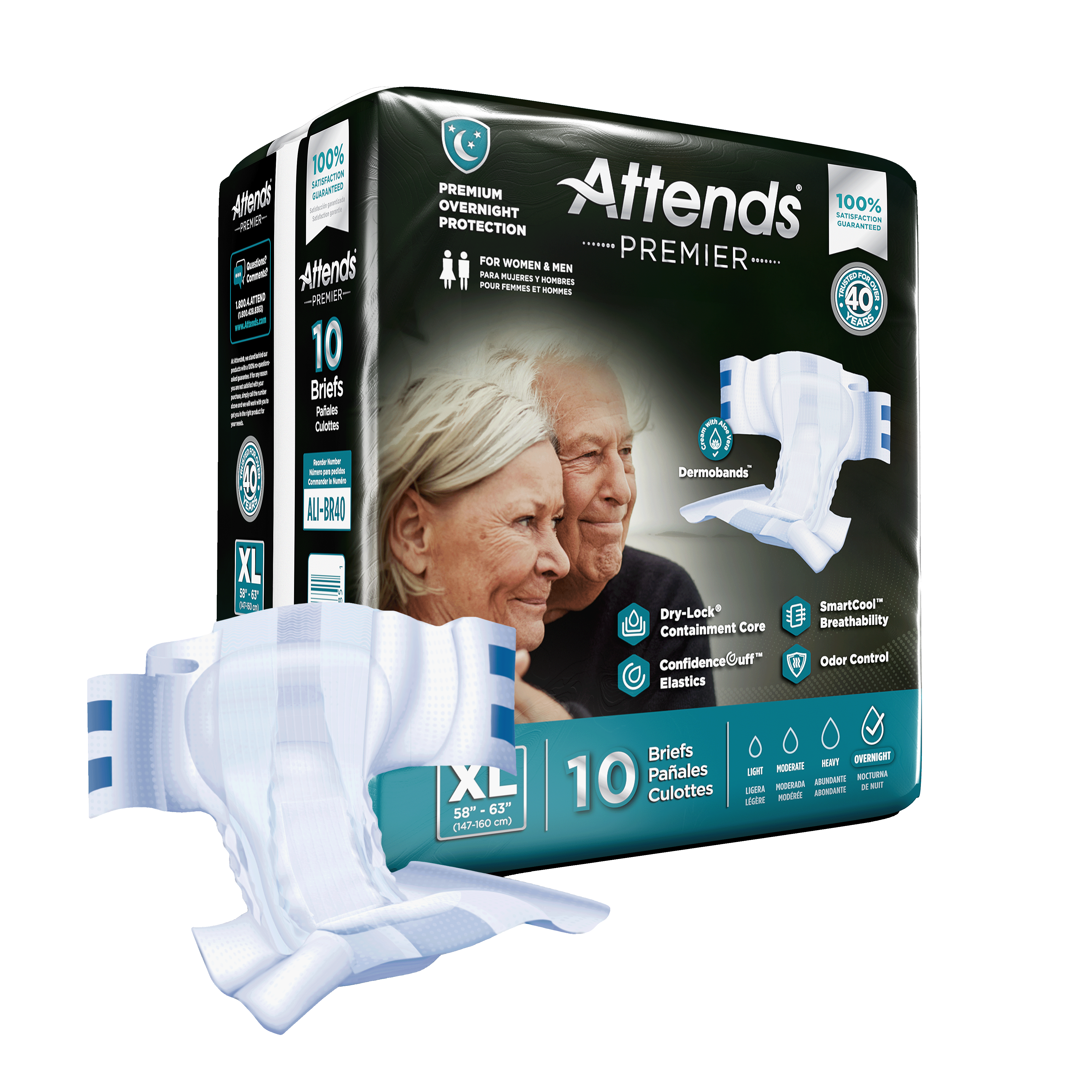 (TEST) Attends® Adult Premier Briefs (Copy)